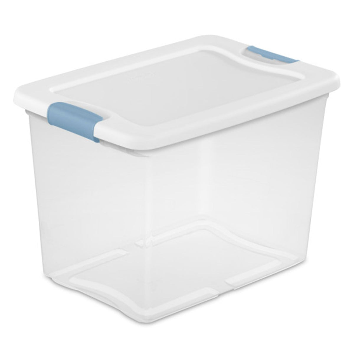 Sterilite Latching Box with Lids for Home and Office, 64 Quart, 4-Pack