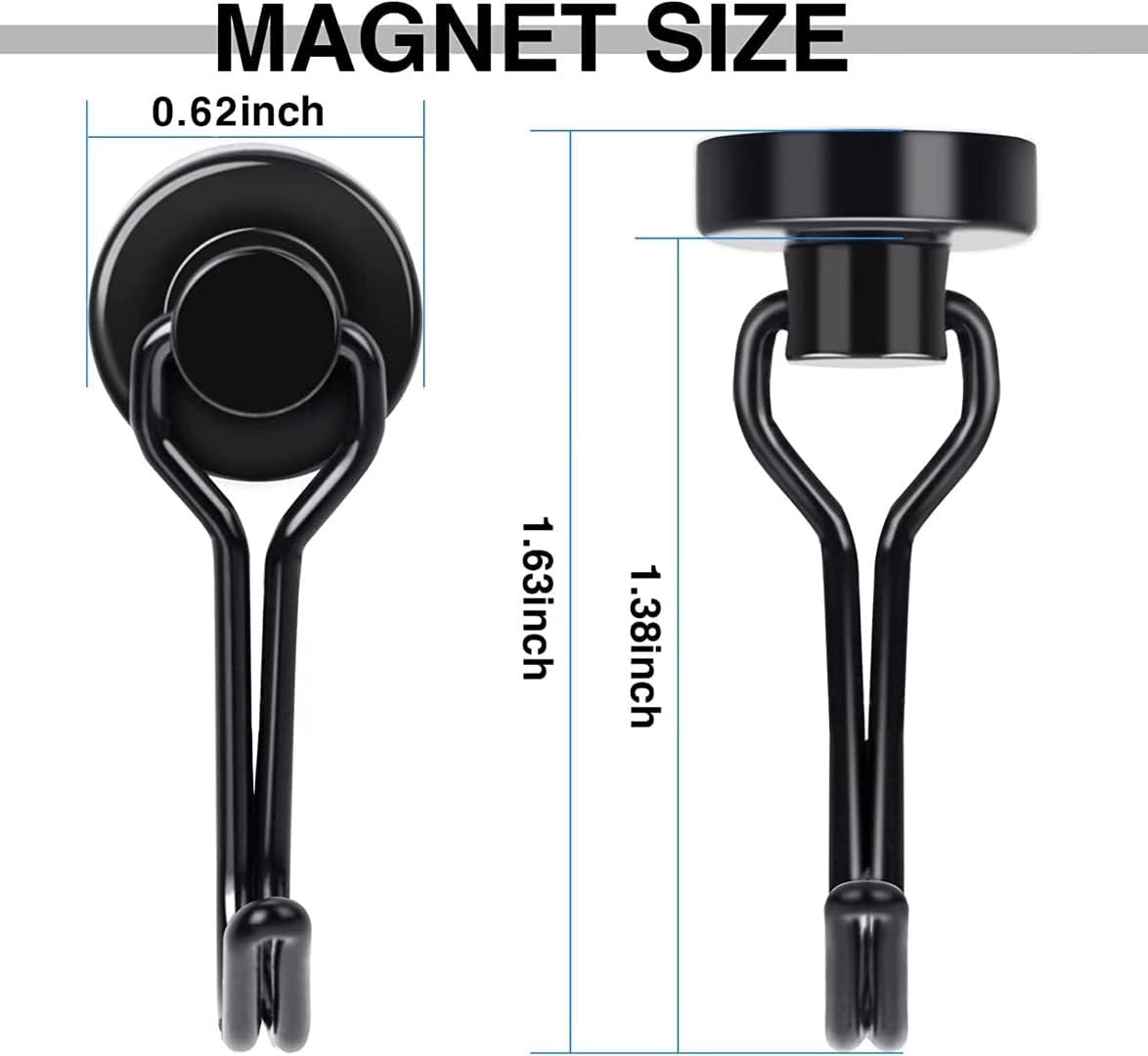 E BAVITE Magnetic Hooks, 30lbs+ Magnet Hook 2026 Cruise Essentials