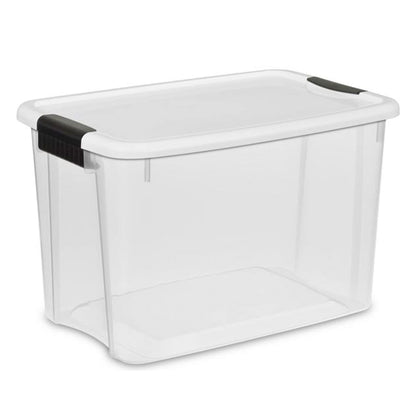 Sterilite Ultra Latch Box with Lids for Home and Office, 116 Quart, 4-Pack