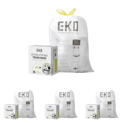 EKO 20 Gallon Extra-Strong XL Tall Kitchen Trash Bags, Code G, 110 ct
