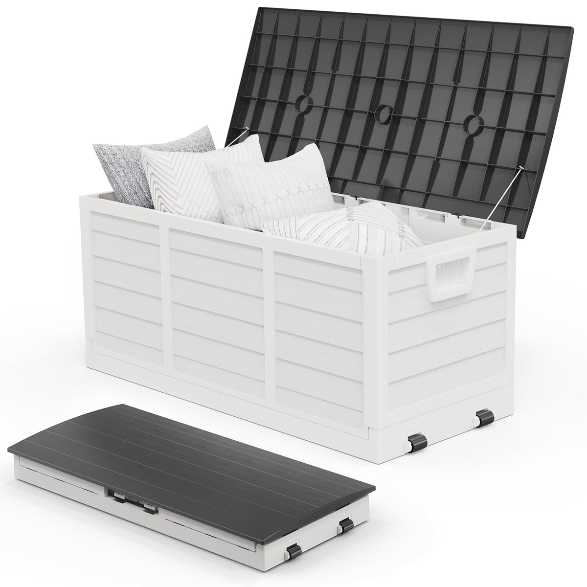 VINGLI 75 Gallon collapsible Outdoor Storage Box