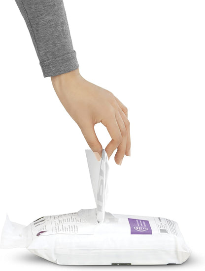 simplehuman Code H 60 Count Custom Fit Liners, Drawstring Kitchen Trash Bags, One-by-One Mess-Free Dispense, Extra Thick & Double Seamed, 50% PCR Plastic, 30-35 Liter / 8-9 Gallon, White