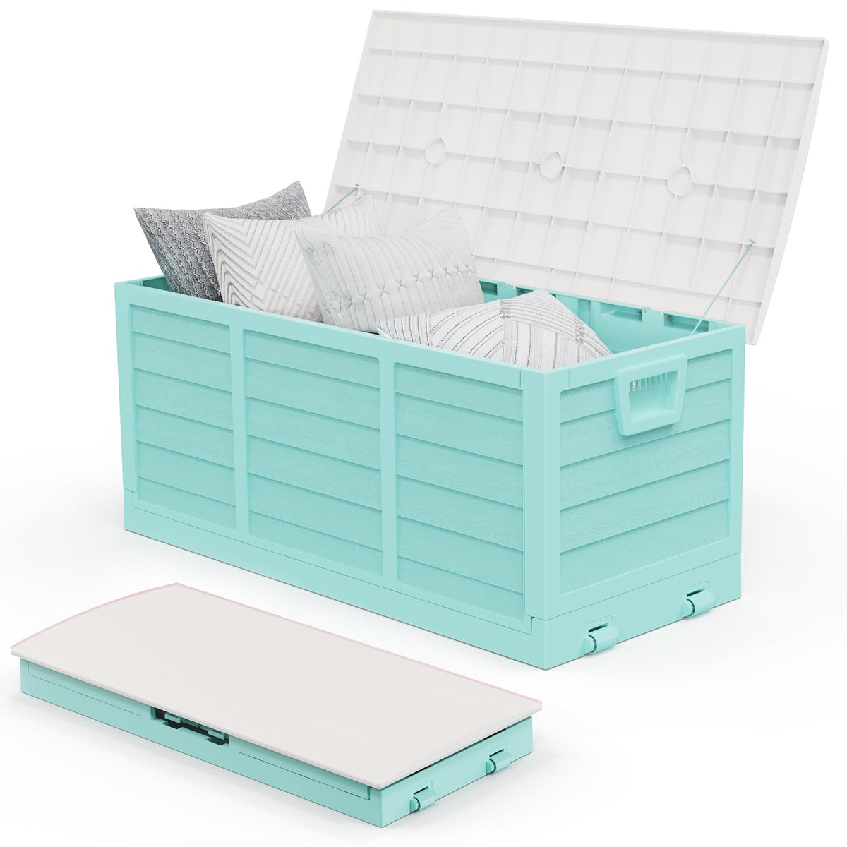 VINGLI 75 Gallon collapsible Outdoor Storage Box