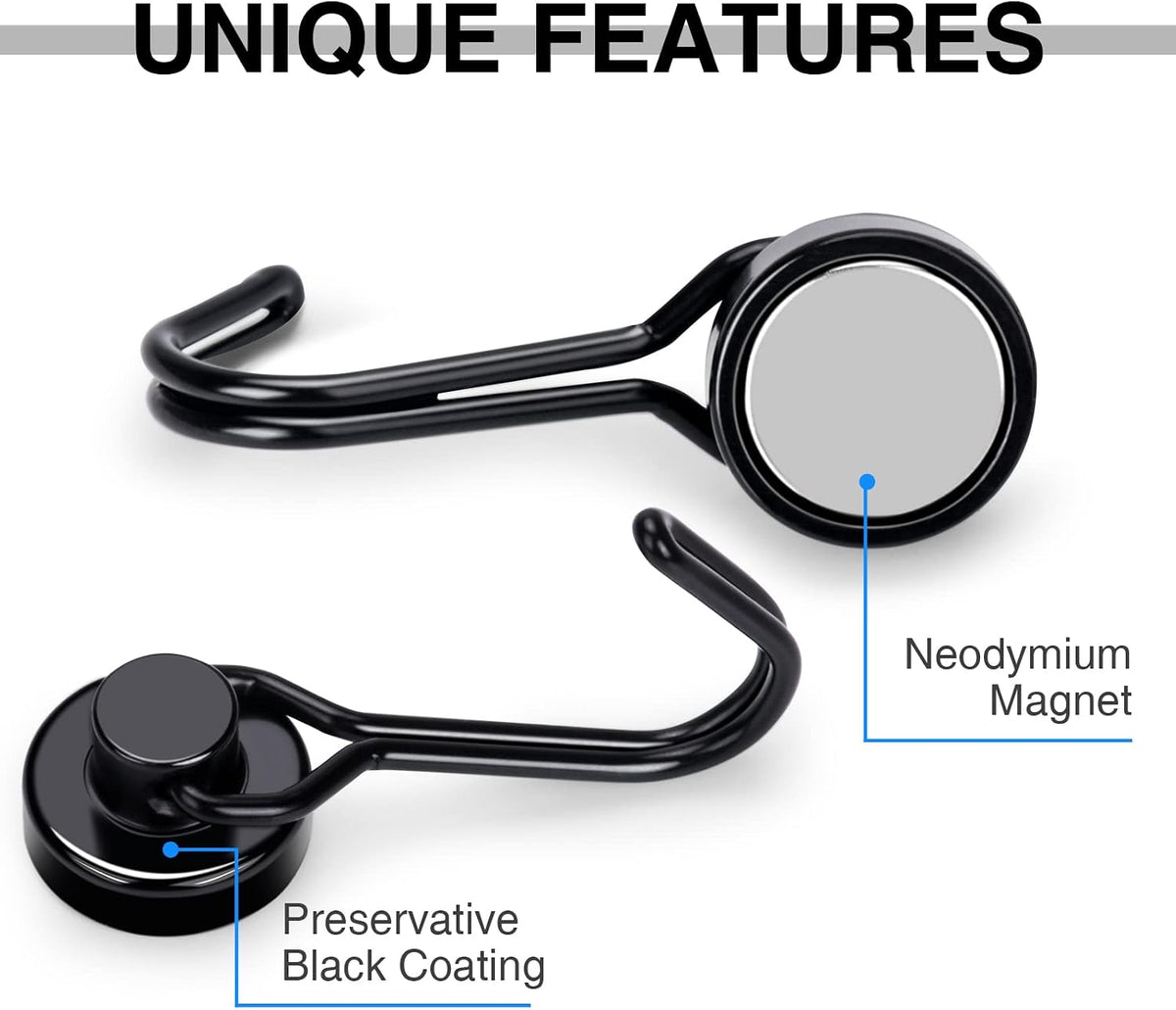 E BAVITE Magnetic Hooks, 30lbs+ Magnet Hook 2026 Cruise Essentials