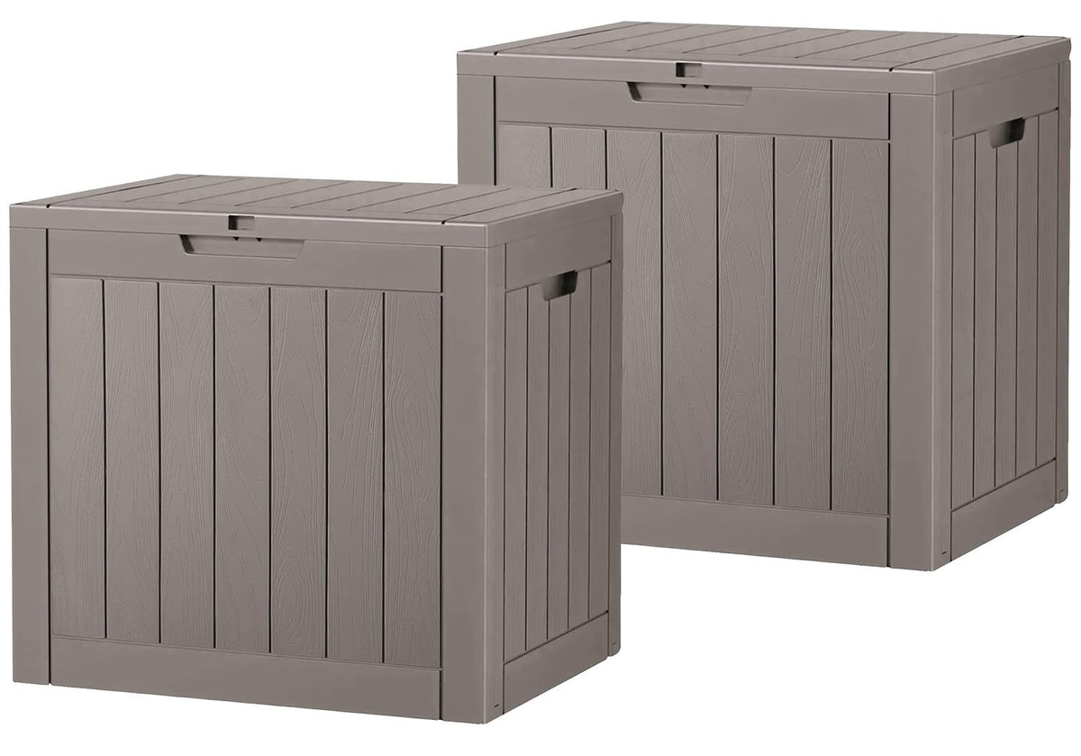 KAMABOKO Outdoor Storage Box, 150 Gallon Deck Box Outdoor Waterproof