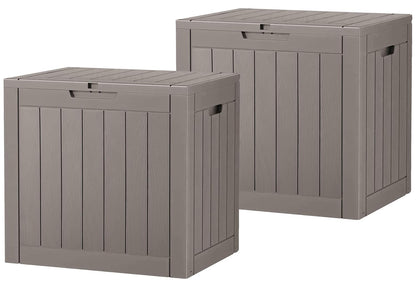 KAMABOKO Outdoor Storage Box, 150 Gallon Deck Box Outdoor Waterproof