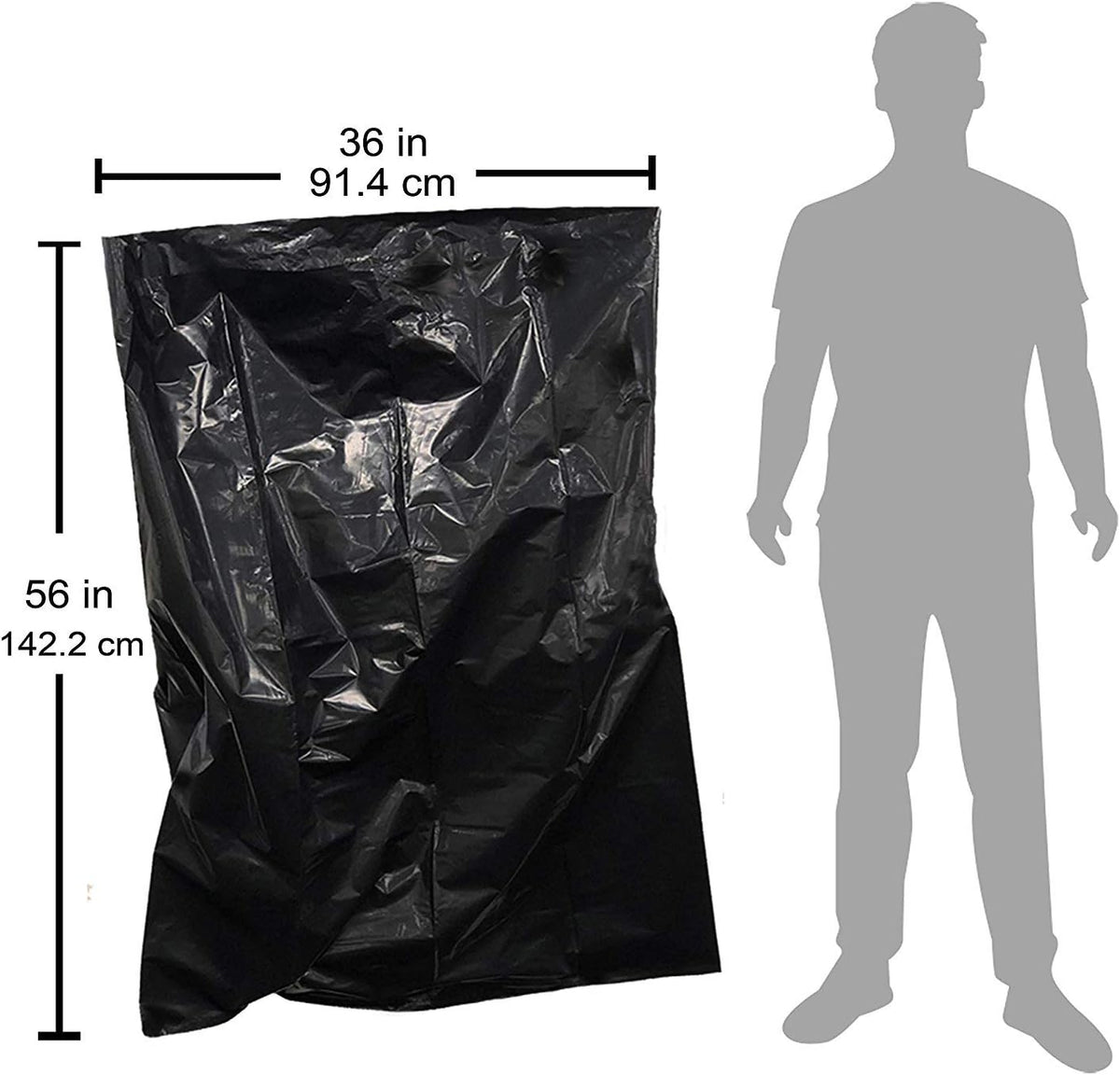 Reli. Contractor Garbage Bags 55 Gallon