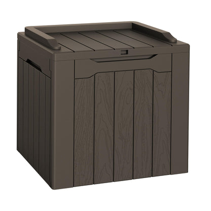 Flamaker Outdoor Storage Box 80 Gallon Resin Waterproof Deck Box