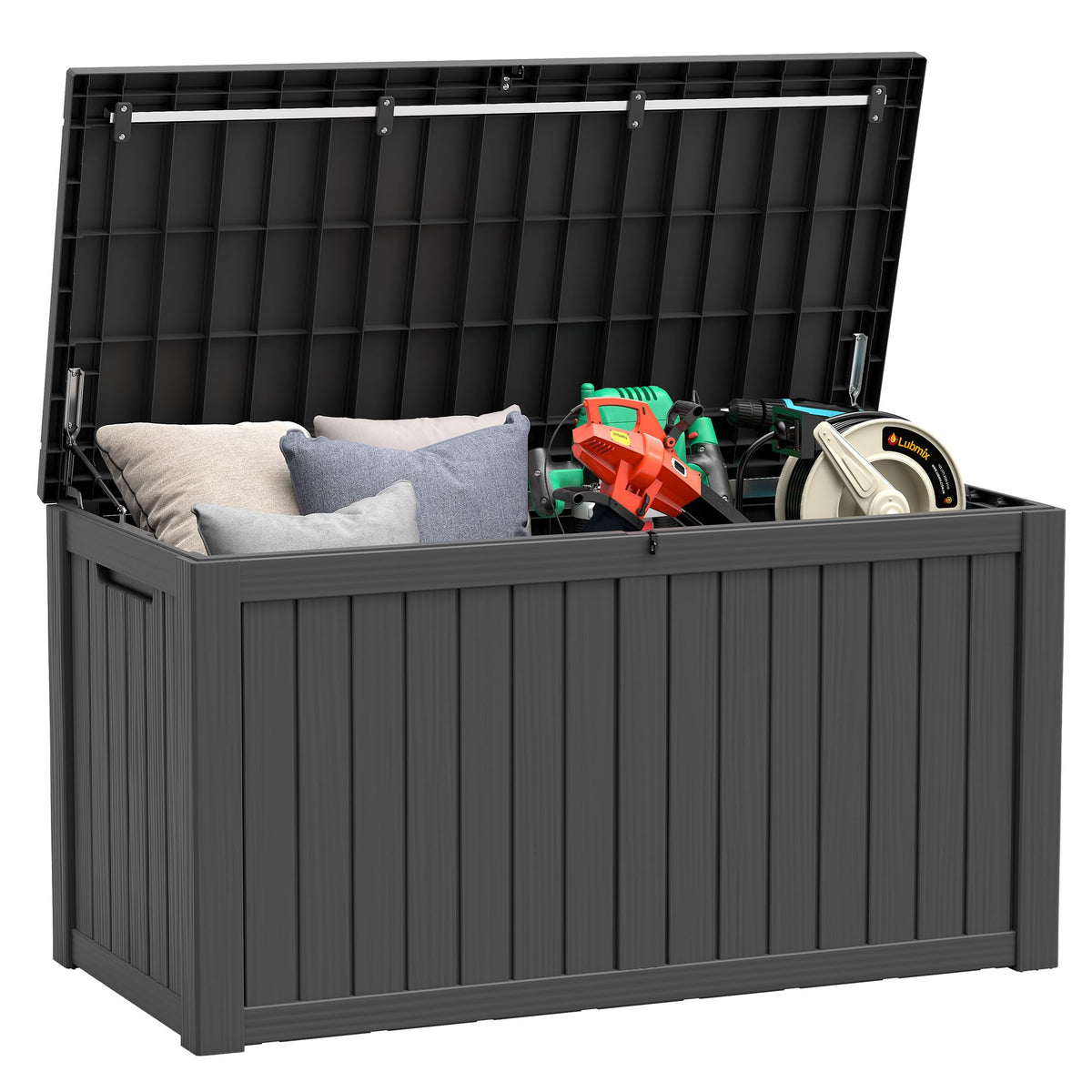 KAMABOKO Outdoor Storage Box, 150 Gallon Deck Box Outdoor Waterproof