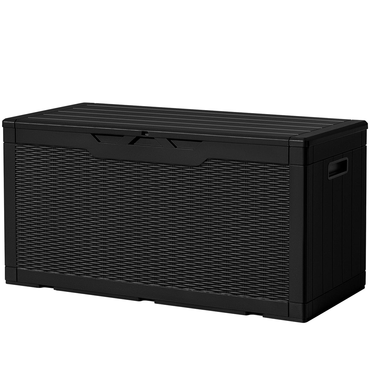 Devoko 78 Gallon Deck Box, Waterproof Resin Outdoor Storage Box