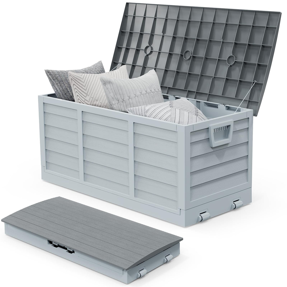 VINGLI 75 Gallon collapsible Outdoor Storage Box