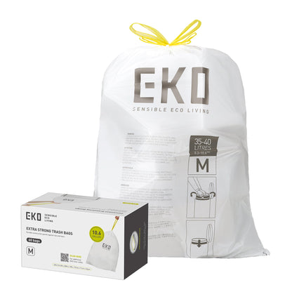 EKO 20 Gallon Extra-Strong XL Tall Kitchen Trash Bags, Code G, 110 ct