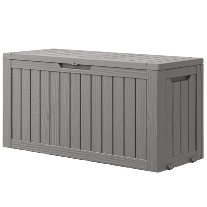 KAMABOKO Outdoor Storage Box, 150 Gallon Deck Box Outdoor Waterproof