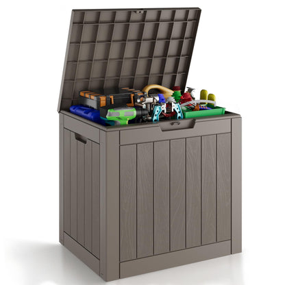 KAMABOKO Outdoor Storage Box, 150 Gallon Deck Box Outdoor Waterproof