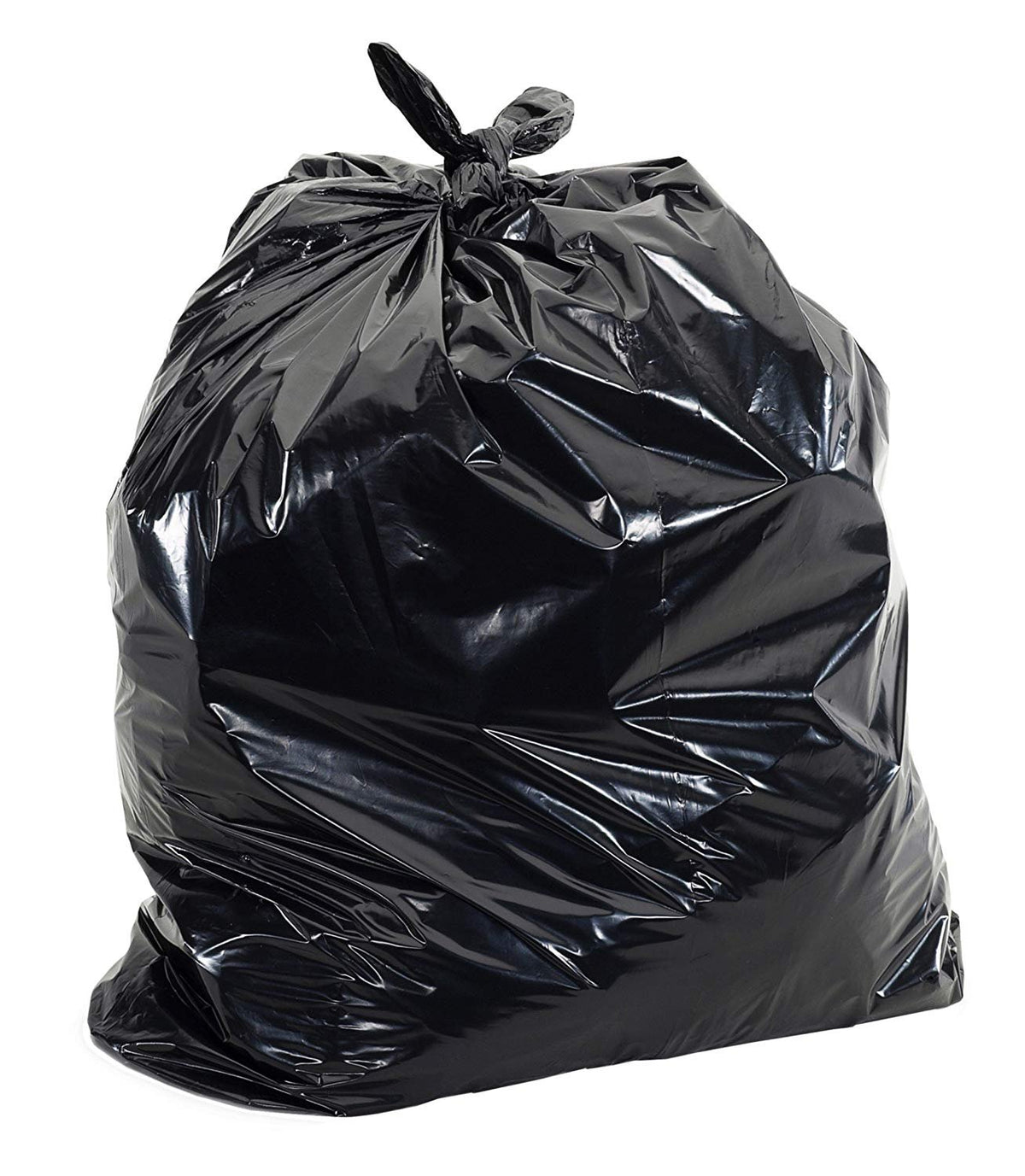 Aluf Plastics 55 Gallon Trash Bags Heavy Duty - (Huge) - 2.0 MIL Thick (equiv) - 38" x 58" - Garbage Bags for Toter, Contractors, Lawn, Leaf, Yard Waste, Kitchen, Industrial, Black, 50 Pack