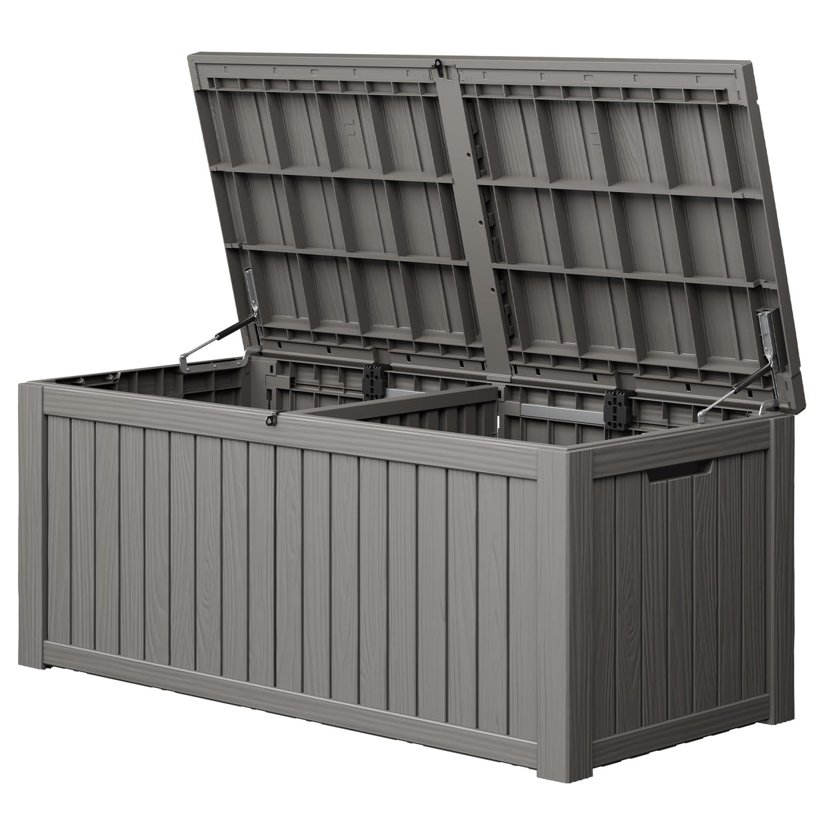 KAMABOKO Outdoor Storage Box, 150 Gallon Deck Box Outdoor Waterproof