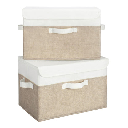 GRANNY SAYS Memory Keepsake Storage Box, Fabric Storage Bins with Lids