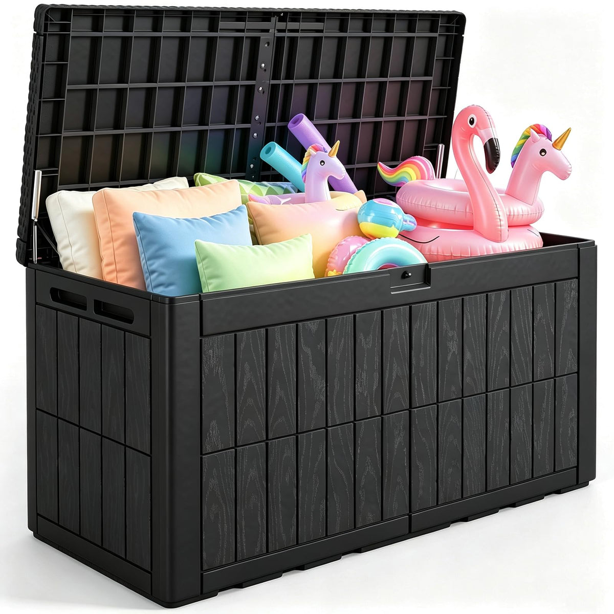Quictent 100 Gallon Heavy Duty Resin Deck Box