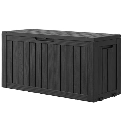 KAMABOKO Outdoor Storage Box, 150 Gallon Deck Box Outdoor Waterproof
