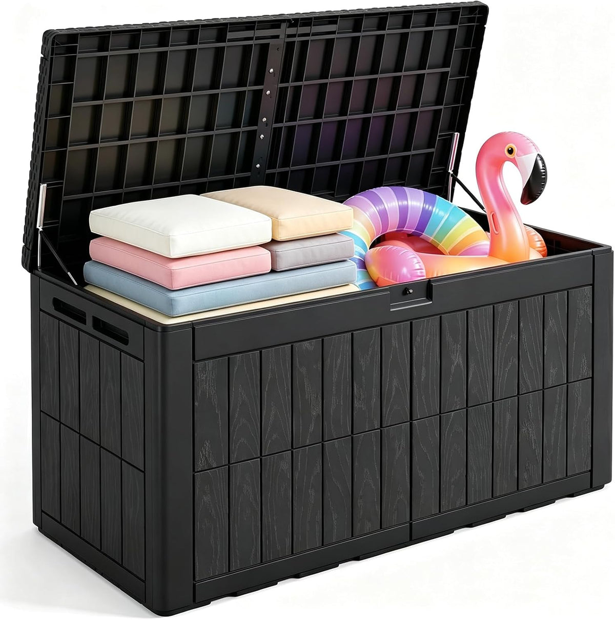 Quictent 100 Gallon Heavy Duty Resin Deck Box