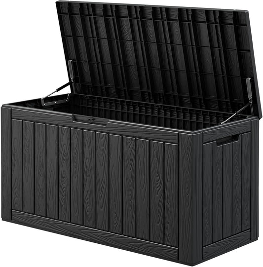 KAMABOKO Outdoor Storage Box, 150 Gallon Deck Box Outdoor Waterproof