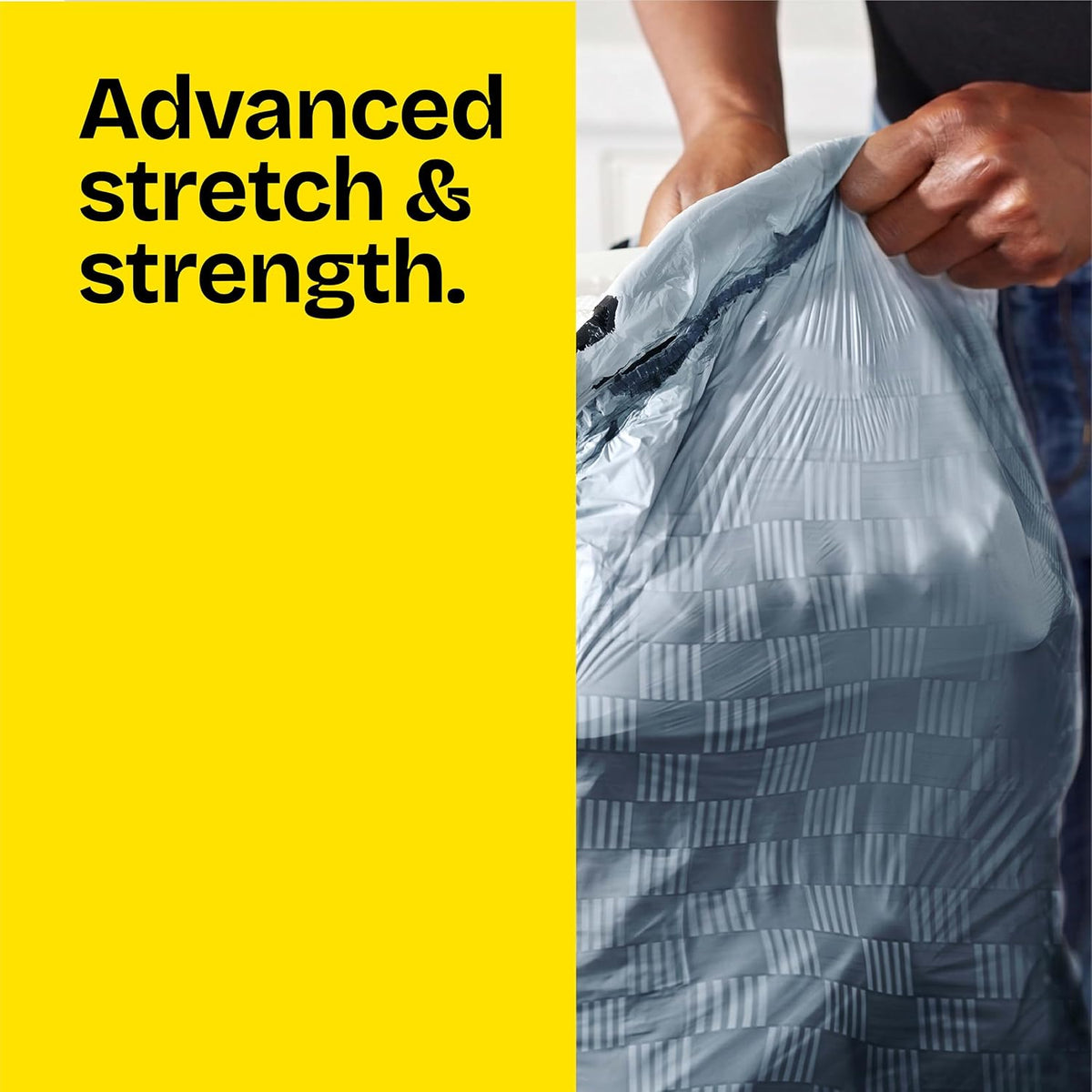 Glad ForceFlex Tall Kitchen Trash Bags, 13 Gallon, Fresh Clean, 140 Count (Package May Vary)