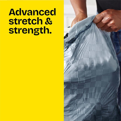 Glad ForceFlex Tall Kitchen Trash Bags, 13 Gallon, Fresh Clean, 140 Count (Package May Vary)
