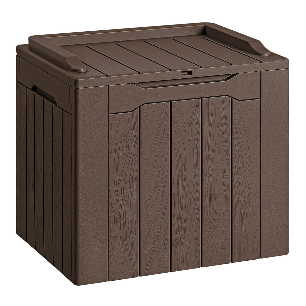 Devoko 78 Gallon Deck Box, Waterproof Resin Outdoor Storage Box