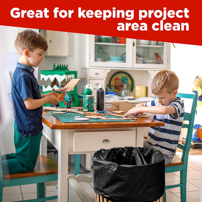 ToughBag 33 Gallon Trash Bags, 250 Count, Black