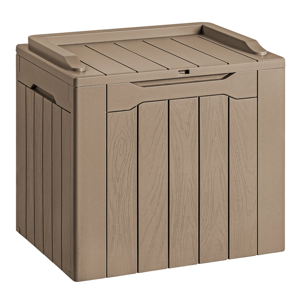 Devoko 78 Gallon Deck Box, Waterproof Resin Outdoor Storage Box