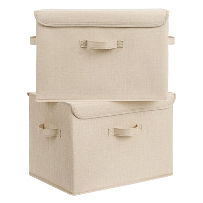 GRANNY SAYS Memory Keepsake Storage Box, Fabric Storage Bins with Lids