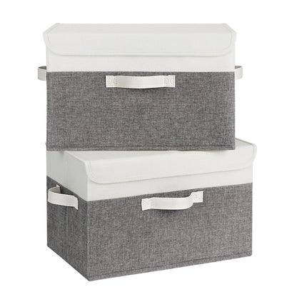 GRANNY SAYS Memory Keepsake Storage Box, Fabric Storage Bins with Lids