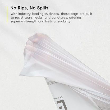 EKO 20 Gallon Extra-Strong XL Tall Kitchen Trash Bags, Code G, 110 ct
