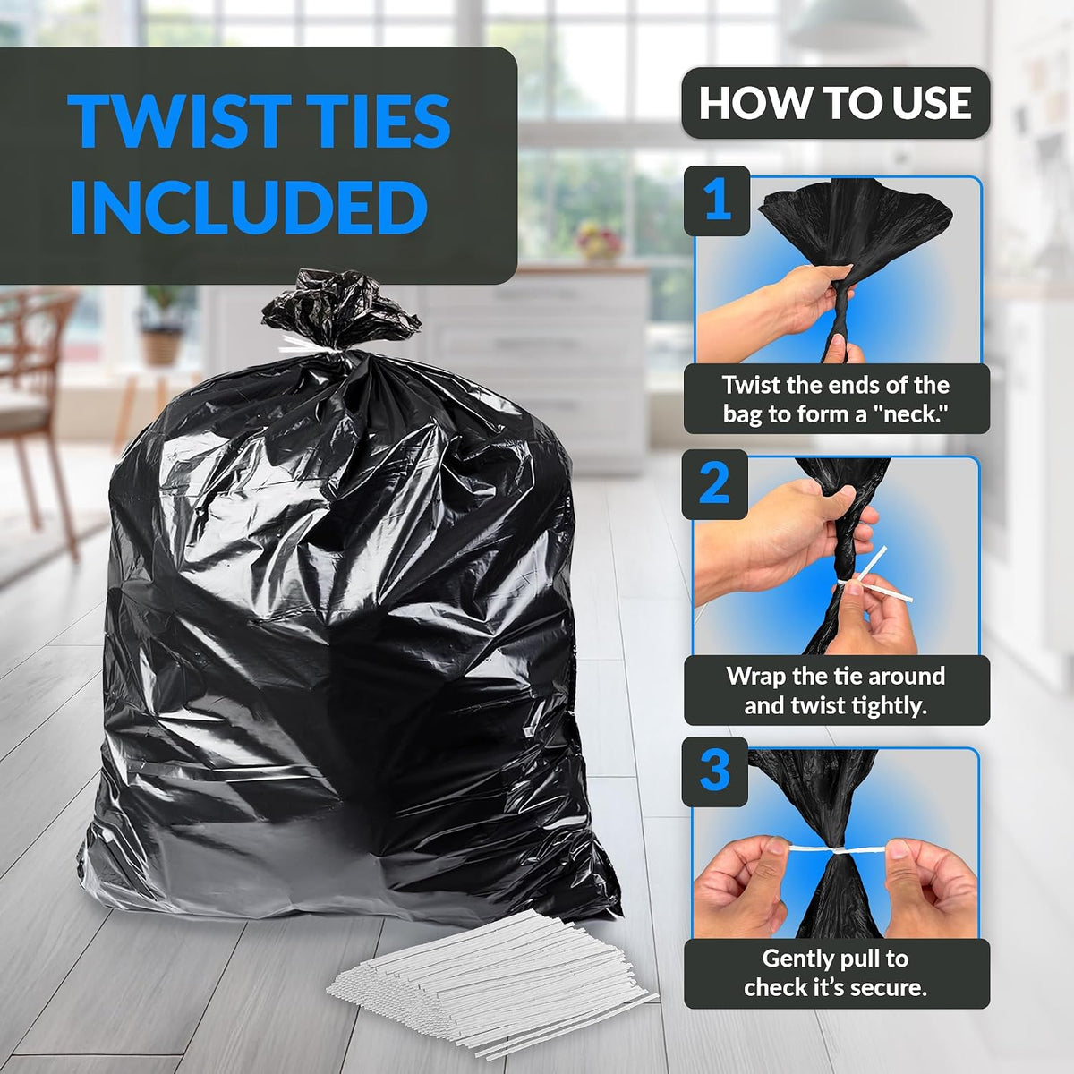 Reli. 55-60 Gallon Trash Bags Heavy Duty