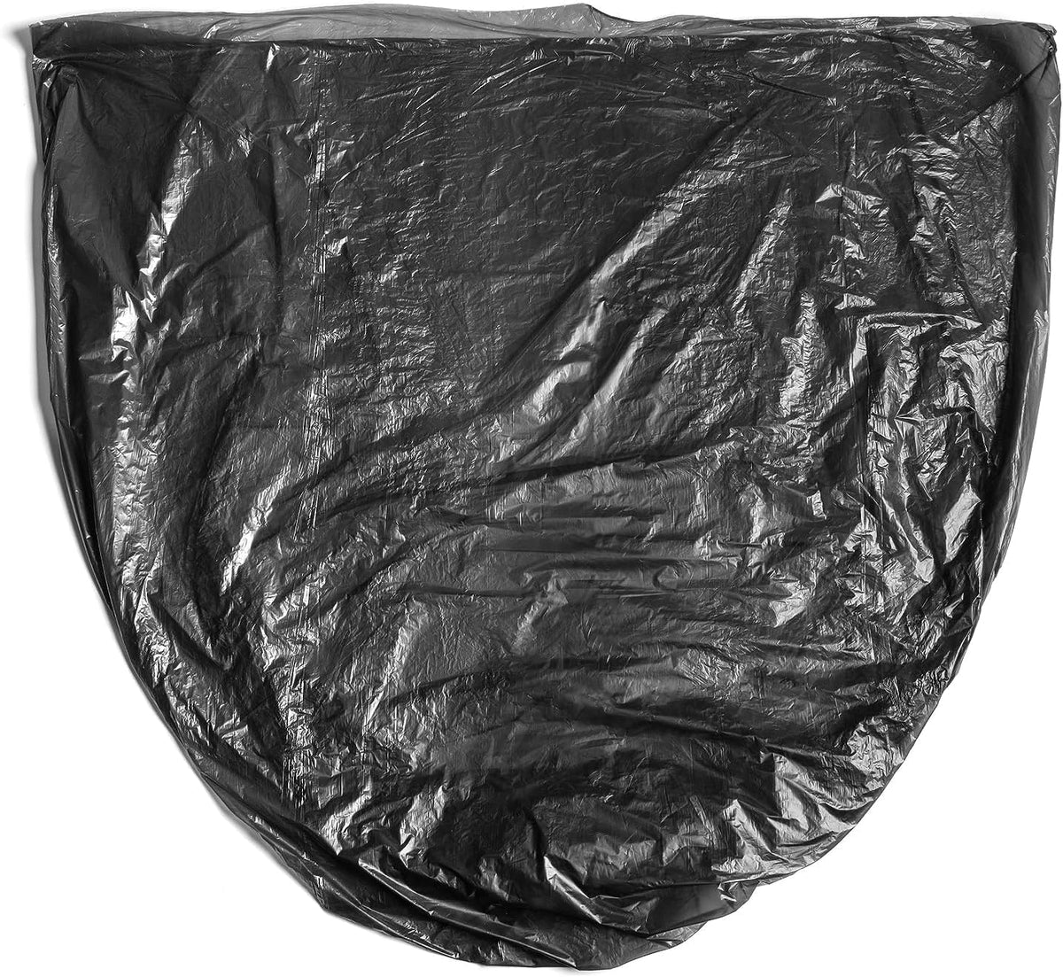Aluf Plastics 60 Gal Black Trash Bags, 22 Micron (EQ.), 38" x 60" (150 Pk)