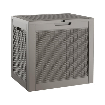 KAMABOKO Outdoor Storage Box, 150 Gallon Deck Box Outdoor Waterproof