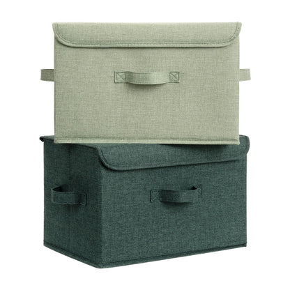 GRANNY SAYS Memory Keepsake Storage Box, Fabric Storage Bins with Lids