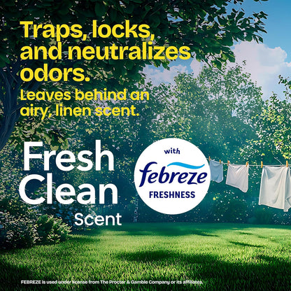 Glad Trash Bags, ForceFlex Tall Kitchen Drawstring Garbage Bags, Fresh Clean, 13 Gal, 40 Ct (Package May Vary)