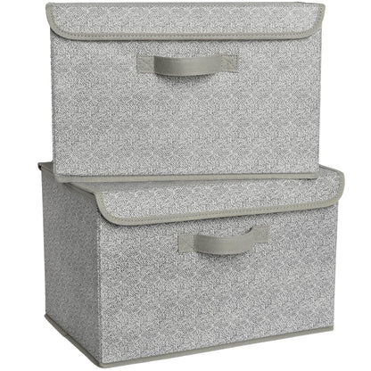 GRANNY SAYS Memory Keepsake Storage Box, Fabric Storage Bins with Lids