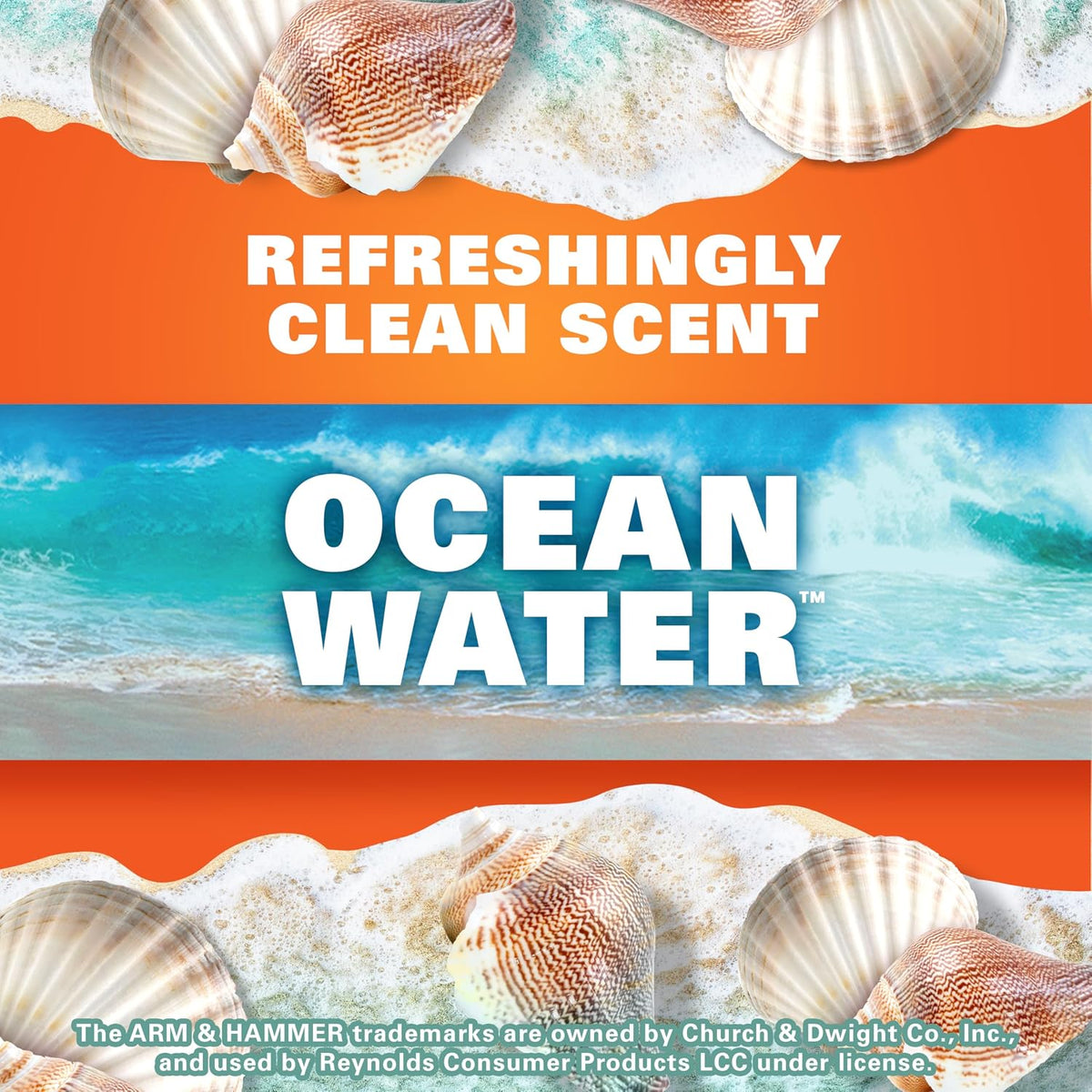 Hefty 4 Gallon Small Trash Bags, White, Ocean Water Scent, 52ct